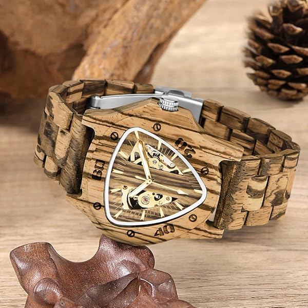 Handmade Art Wooden Watch for Men