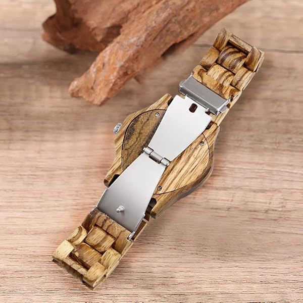 Handmade Art Wooden Watch for Men