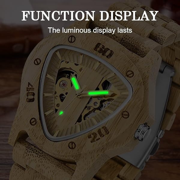 Handmade Art Wooden Watch for Men