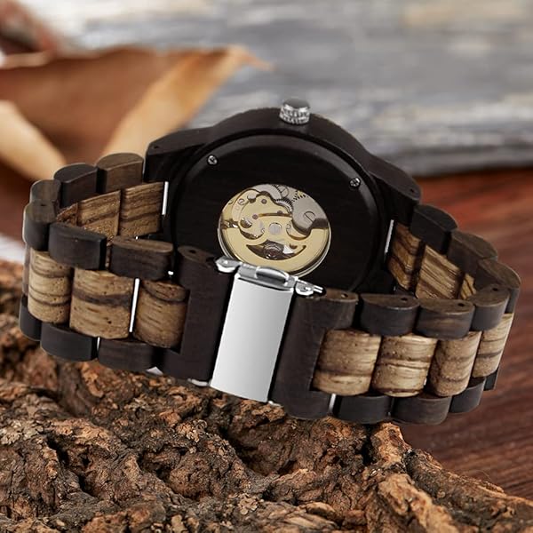 100% Handmade Artistic Wooden Watch Men