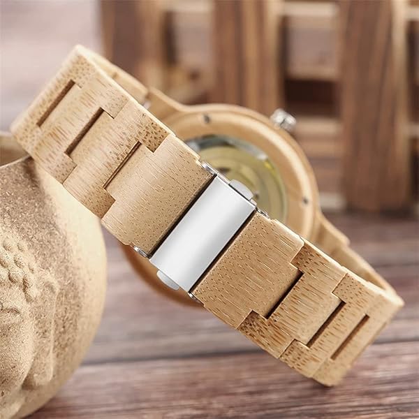 Handmade Craft Art Wood Watch for Men