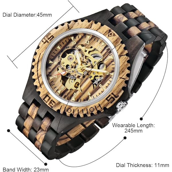 Wooden watch