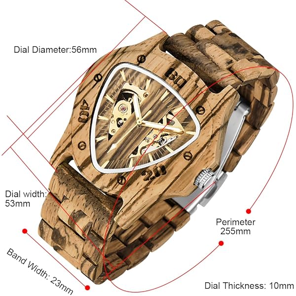 Handmade Art Wooden Watch for Men