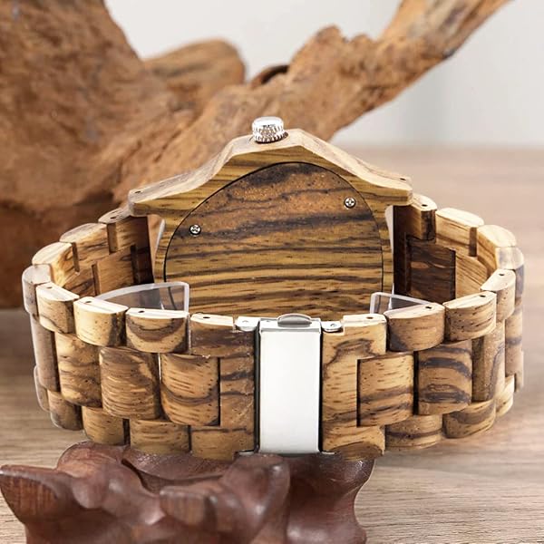 Handmade Art Wooden Watch for Men